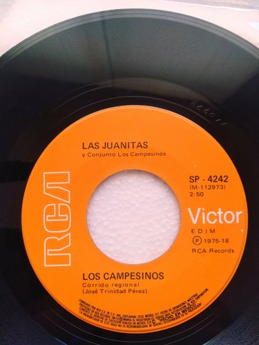 Las Juanitas 7/45 Mexico PS Promo 75 Ranchera - Picture 4 of 4