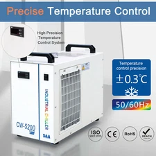 CO2 Industrial Water Chiller CW-5200DH CW-5000DG For Laser Engraving Machine