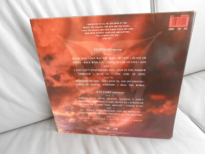 MICHAEL JACKSON - HISTORY PAST PRESENT AND FUTURE - 1st PRESS - EU