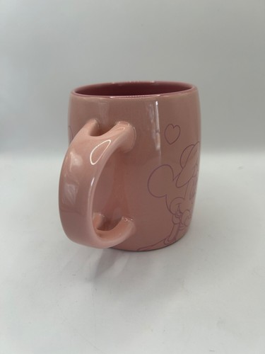Disneyland Paris Exclusive Minnie Mouse Pink Ceramic Barrel Mug - Picture 4 of 7