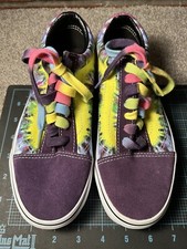 Vans Old School Tie Dye Sneakers Mens Size 5 Womens Size 6.5 Lace Up 500714