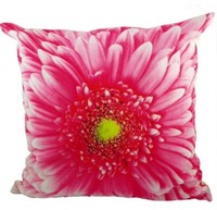 Kissen - BlüTe - Blume Gerbera Rosa Ca 50 X 50 Cm Dekokissen Sofakissen