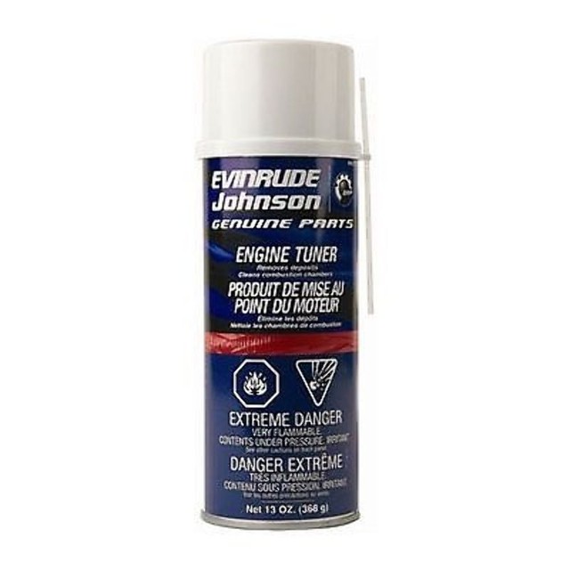NIB Power Tune Engine Cleaner 13oz OMC 777185 Marine Engines Tuner
