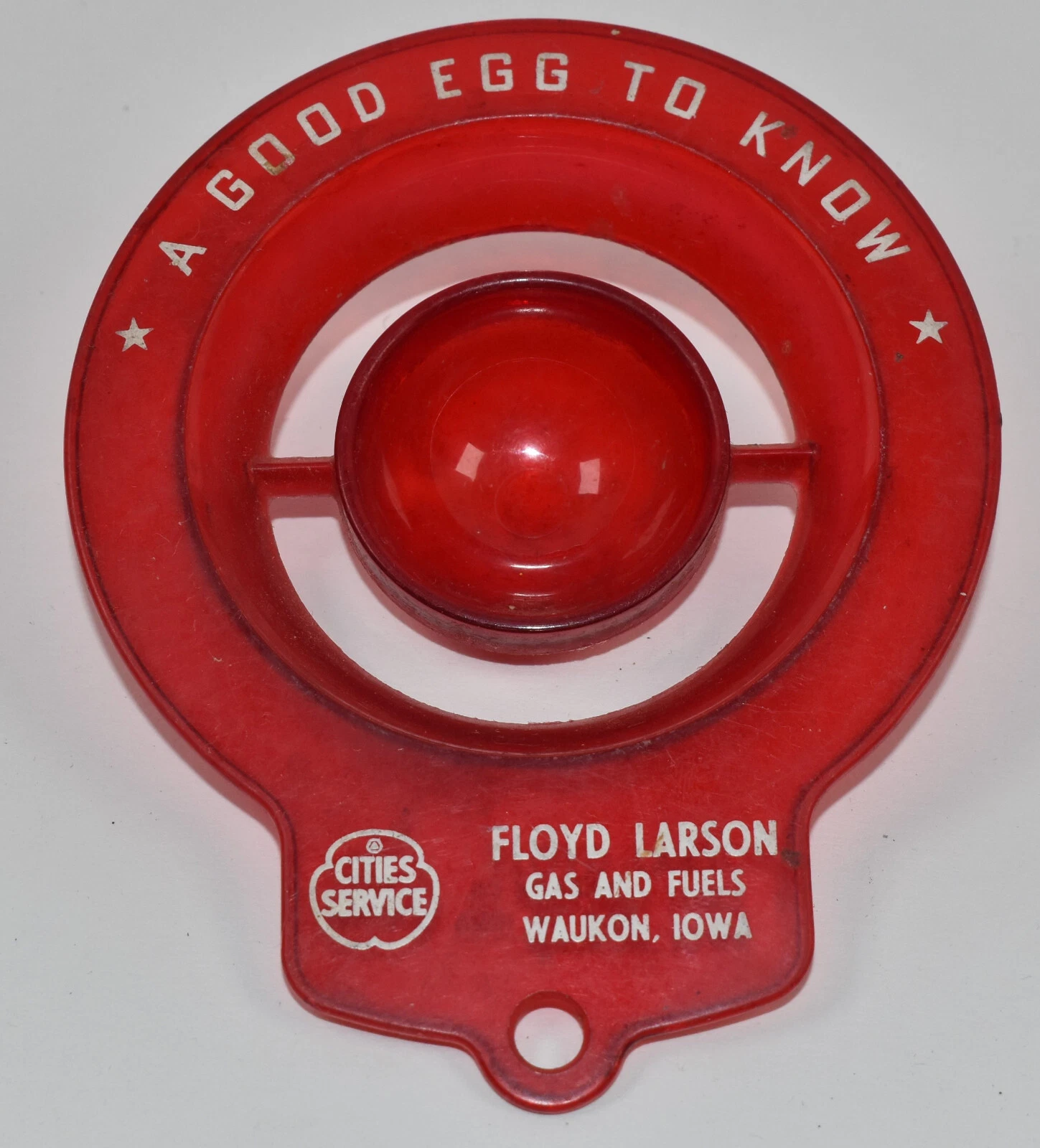 Vintage Larson CITIES SERVICE Gas Station Waukon IA Advertising Egg Seperator
Opens in a new window 