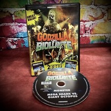 Godzilla vs. Biollante/Monster/Shark vs. Octopus DVD Japan Kazuki Ohmori R1 USA