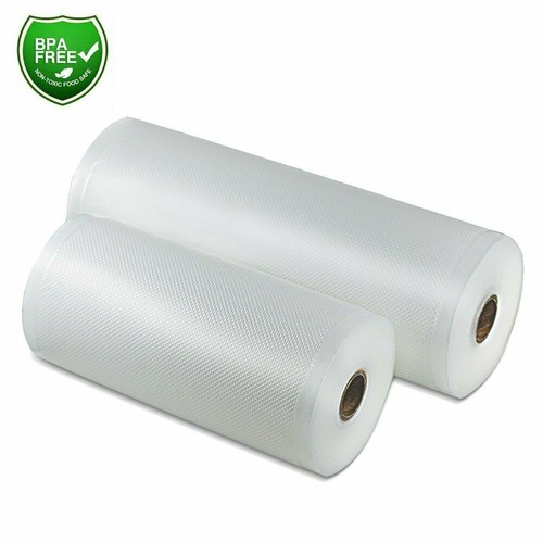 Giant Vacuum Sealer Bags Rolls 4 Mil Embossed Food Saver Seal Storage BPA Free - Picture 24 of 32