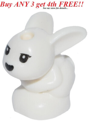  NEW LEGO Minifigure Mini Figure Minifig Animal Bunny Rabbit Chili Mini Minu