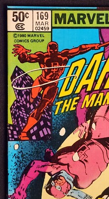 Daredevil #169 • Marvel Comics • March 1981 • Elektra & Bullseye
