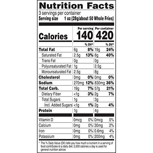 Papas fritas con sabor a cheddar Andy Capp's, paquete de 12 3 oz Foto 3 de 4