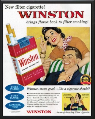 Winston（ウィンストン）BOLD CHOICE アメリカコンビニ広告サイン s-l400.jpg