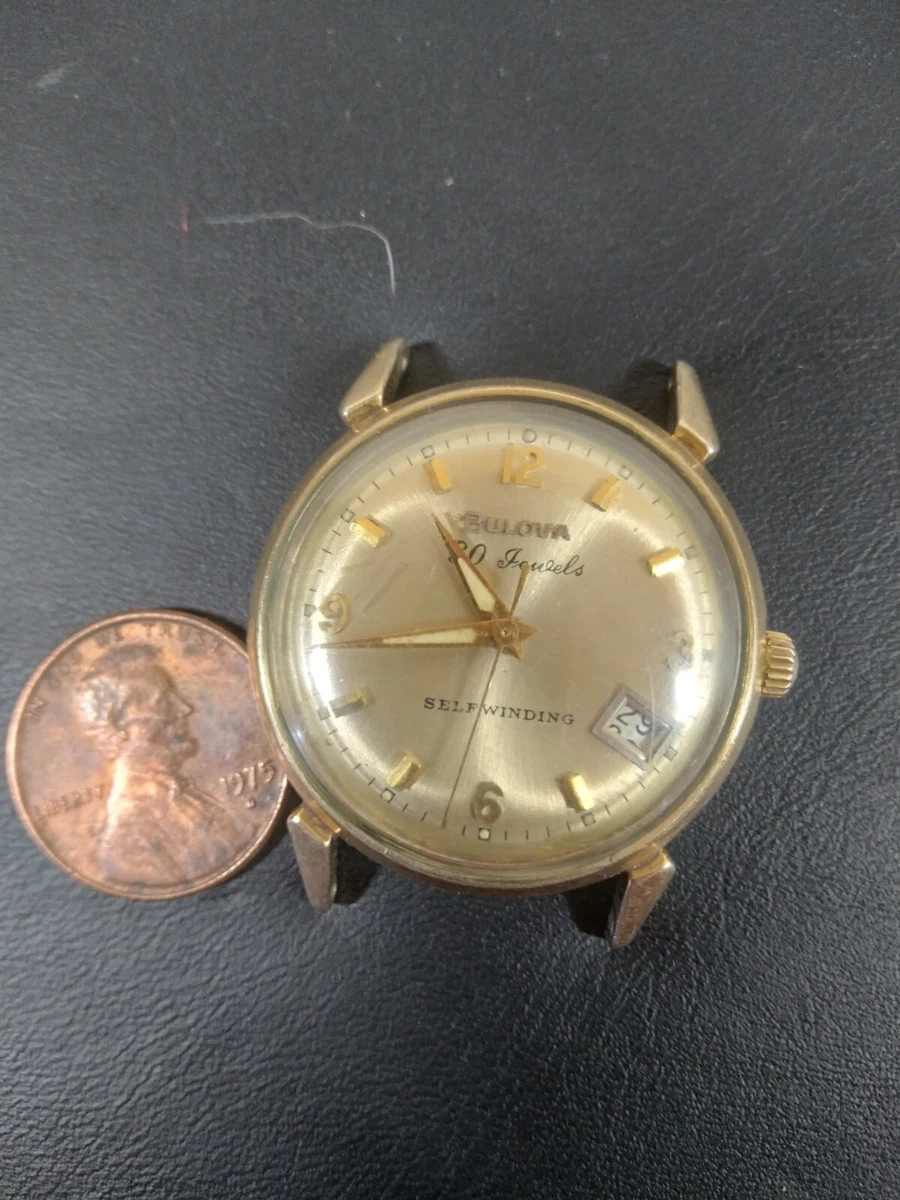 Bulova 30 jewels shop self winding