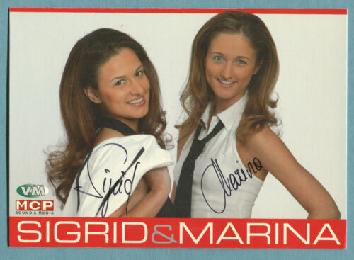 Sigrid & Marina  Autogrammkarte von 2004 - Bild 1 von 1