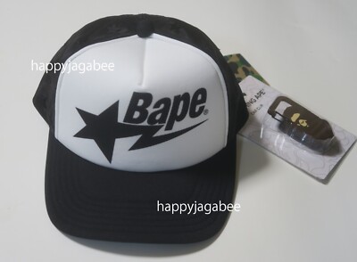 A BATHING APE Men's Goods BAPE STA MESH CAP ( EMBROIDARY