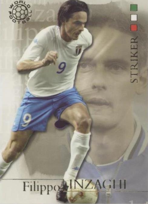 2004 Futera World Football - Filippo Inzaghi #44 for sale | eBay