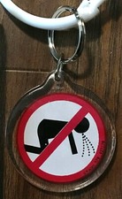No vomitar / enfermo no permitido - Llavero humor llavero - cerveza beber alcohol