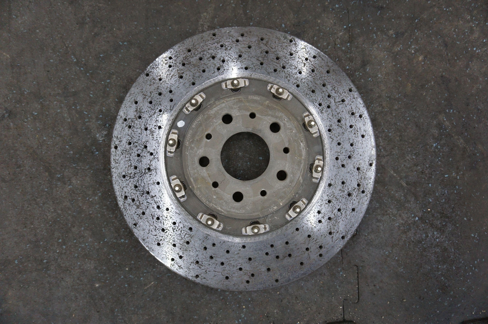Front Left or Right Carbon Ceramic CF Disc Brake Rotor 216757 225854 Ferrari 612
