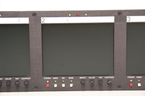 Marshall V-R563P-SDI Rack Mount Triple Monitor Screen - Picture 3 of 7