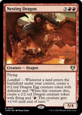 MTG Nesting Dragon  - Commander Masters #245