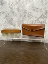 VTG Made In England Wood Handled Nylon Bristle Brush Men Grooming Unbranded
