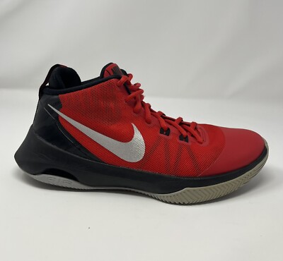 Nike Air Versatile Men's Red Black Basketball Running Shoes 852446-600 Size 8.5