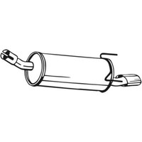 Bosal EndschalldäMpfer SchalldäMpfer Passend FüR Opel Astra H 185-133
