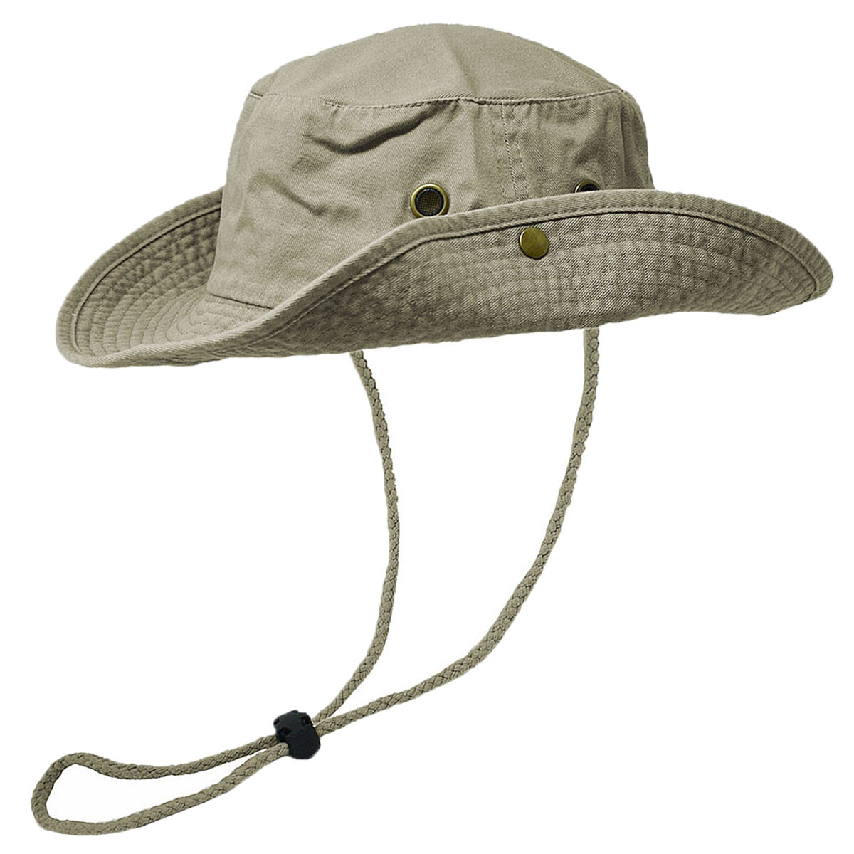 Unisex 100% Cotton Bucket Hat Fishing Camping Safari Boonie  display picture 1