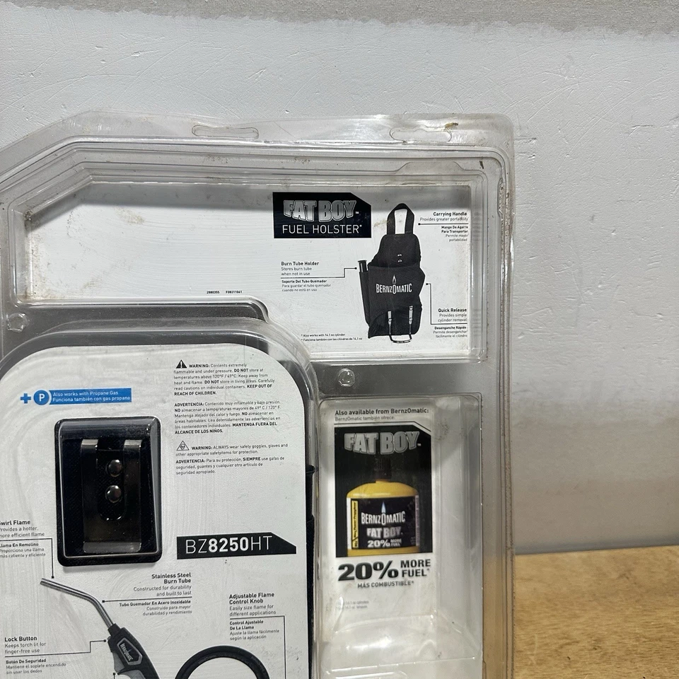 Kit de antorcha de manguera Bernzomatic 384401, propano/mapp, manguera de 5 pies nuevo Foto 4 de 4