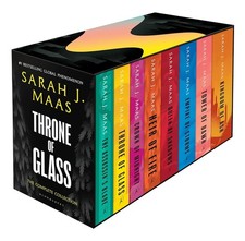 Throne of Glass Series 8 Books Collection Box Set by Sarah J. Maas (Paperback)
