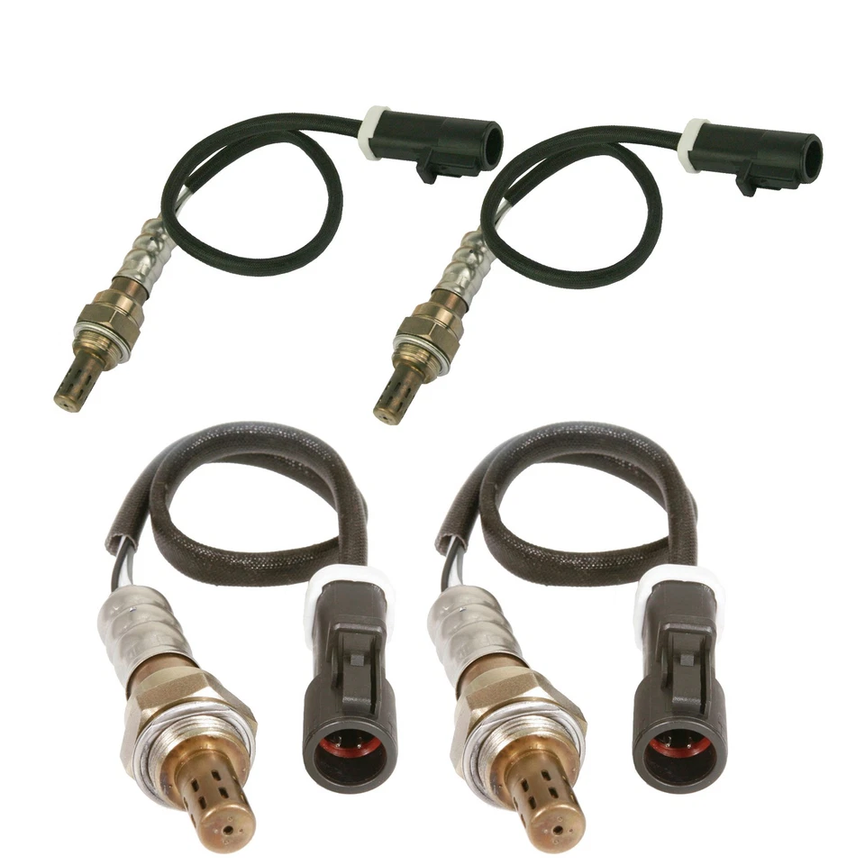 Sensor de oxígeno O2 ascendente y descendente 4 piezas para Ford Fusion Mercury Milan 2006 2007 3,0 L Foto 2 de 4