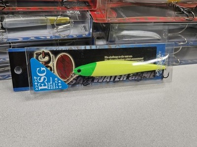 Lucky Craft SLENDER POINTER 127MR-S...Green Head/Chart...Discontinued Color--NOS
