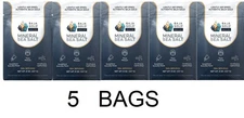 BAJA Gold Mineral Sea Salt 8 oz Resealable Bag Unrefined Trace Minerals - 5 BAGS