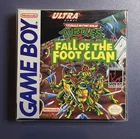 New ListingTMNT Fall of the Foot Clan Game Boy - 1-Owner MINTY CIB - w/ Reg Card & Case