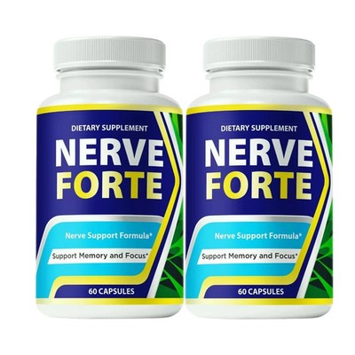 Nerve Forte Capsules, NerveForte to Support Nerve Health and Comfort | Pack of 2