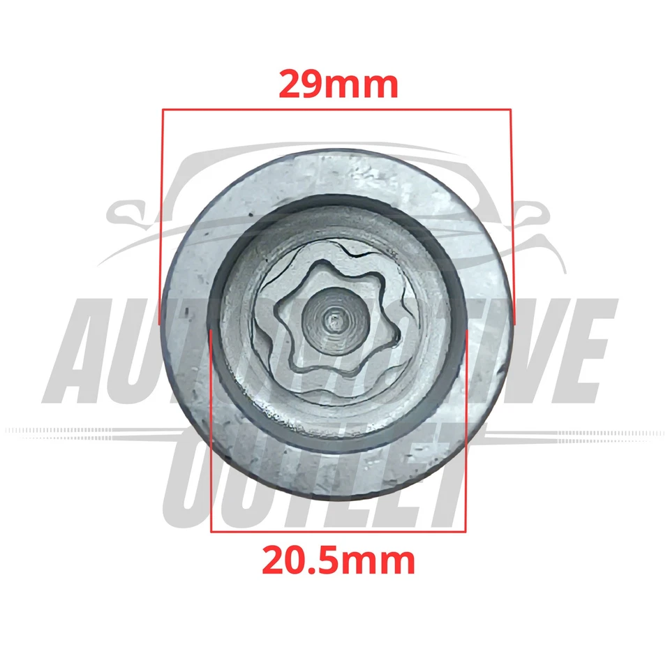 SECURITY MASTER LOCKING WHEEL NUT KEY BOLT MATCHING FOR NISSAN QASHQAI SERVICE - Image 2 of 4