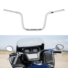 Chrome 10'' Rise Ape Hanger Bar Handlebar Fit For Indian Chieftain 2014-2017