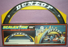 Classic Racing Trackside Accessory Scalextric C700 Dunlop Bridge with Box
