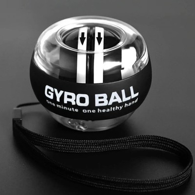 Gyro Ball Power Trainer Ball Wrist Strengthening Device Forearm Exerciser Free S