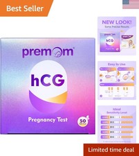 Early Detection Pregnancy Strips - 50 Count with Clear Results in 5 Minutes