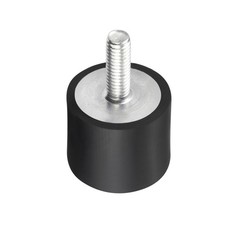 25mmx20mm M6 Thread Male Female Rubber Mounts, Vibration Isolators