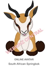 Webkinz Classic South African Springbok *Code Only*