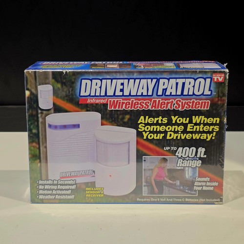 Driveway Patrol Funk Garage Bewegungsmelder Alarmanlage Infrarot Einbrecher 400' - Bild 1 von 4