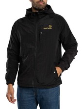 Sergio Tacchini Men's Maldini Hooded Jacket, Black
