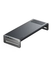 ANKER 675 USB-C DOCKING STATION (12-IN-1, MONITOR STAND, WIRELESS) - DARK GRAY