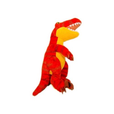 Build A Bear Red Raptor 16'' Plush Dinosaur Large Stuffed Animal Toy Tested