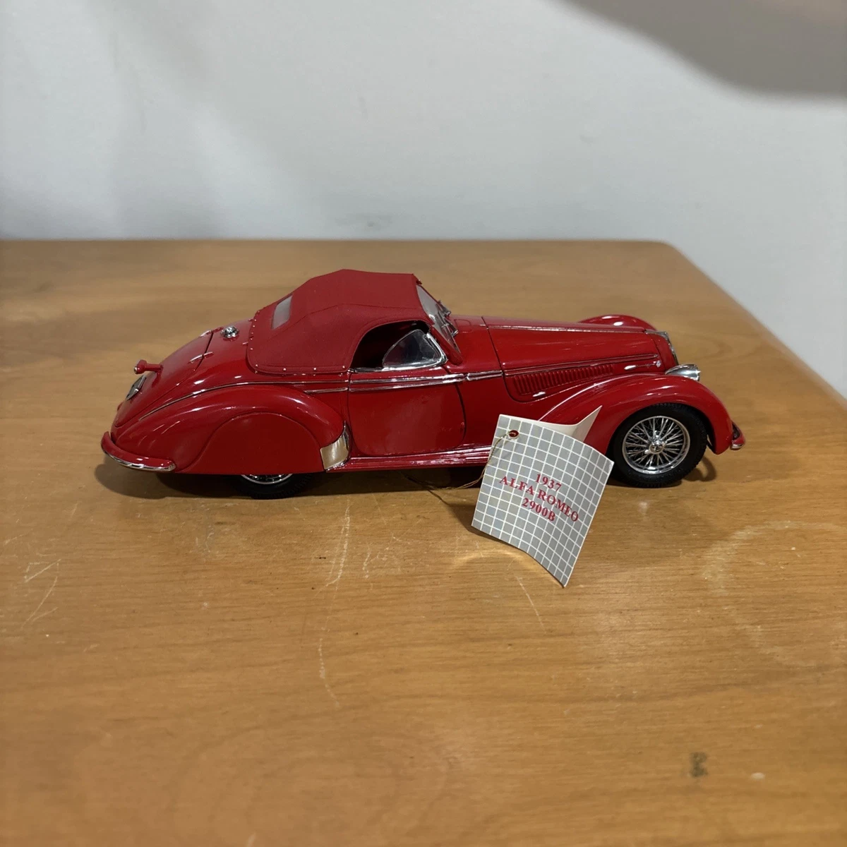 Mebetoys Alfa Roméo de F1 Alfetta en métal - Collection