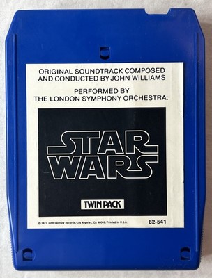 Star Wars Original Soundtrack By London Orchestra Open/Loose 8 Track Tape 1977