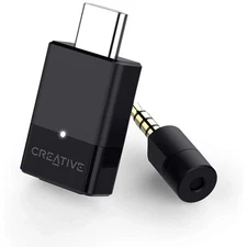 Creative BT‑W3 USB‑C Bluetooth 5.0 Transmitter – aptX LL & HD, Mic, Plug & Play