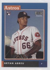 2020 Topps Archives Snapshots Blue 39/50 Bryan Abreu #AS-BA Rookie RC 6ns