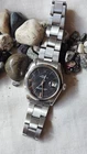 Vintage Rolex OP Date 1500 Black Dial Men's Automatic Watch 1970