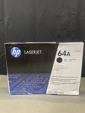 HP Inc. 64A Black Original LaserJet Toner Cartridge, 10,000 pages, CC364A